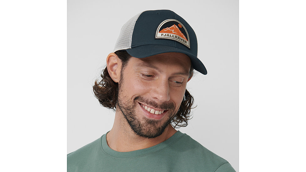 Fjallraven Badge Langtradarkeps, Navy, Small/Medium, F78152-560-S/M