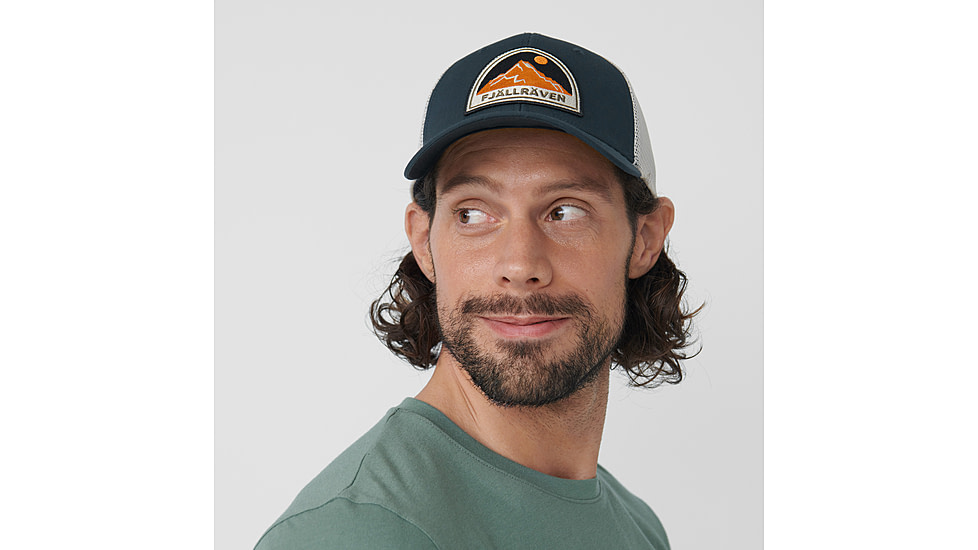 Fjallraven Badge Langtradarkeps, Navy, Small/Medium, F78152-560-S/M