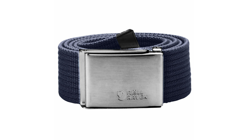 Fjallraven Canvas Belt, Dark Navy, One Size, F77029-555-1 Size