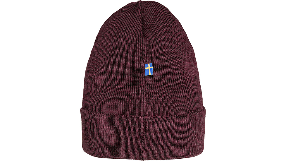 Fjallraven Classic Knit Hat, Dark Garnet, F77368-356-OneSize