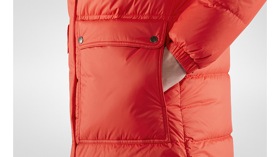 Fjallraven Expedition Down Parka - Womens, True Red, Large, F86126-334-L