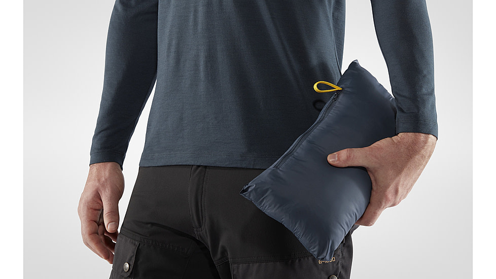 Fjallraven Expedition Latt Hoodie - Mens, Navy, Extra Large, F86119-560-XL