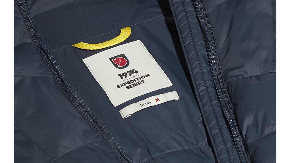 Fjallraven Expedition Latt Hoodie - Mens, Navy, Extra Large, F86119-560-XL