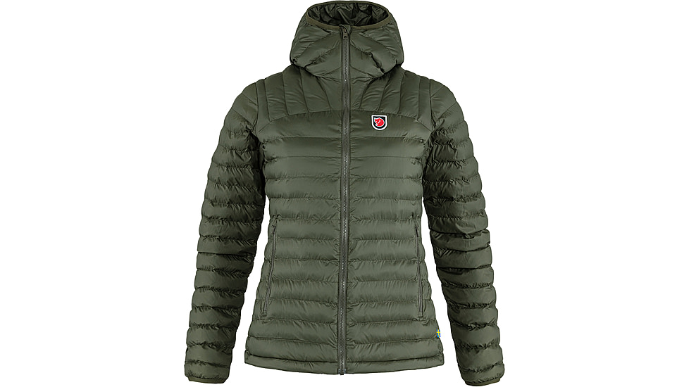 Fjallraven Expedition Latt Hoodie - Womens, Deep Forest, Small, F86120-662-S