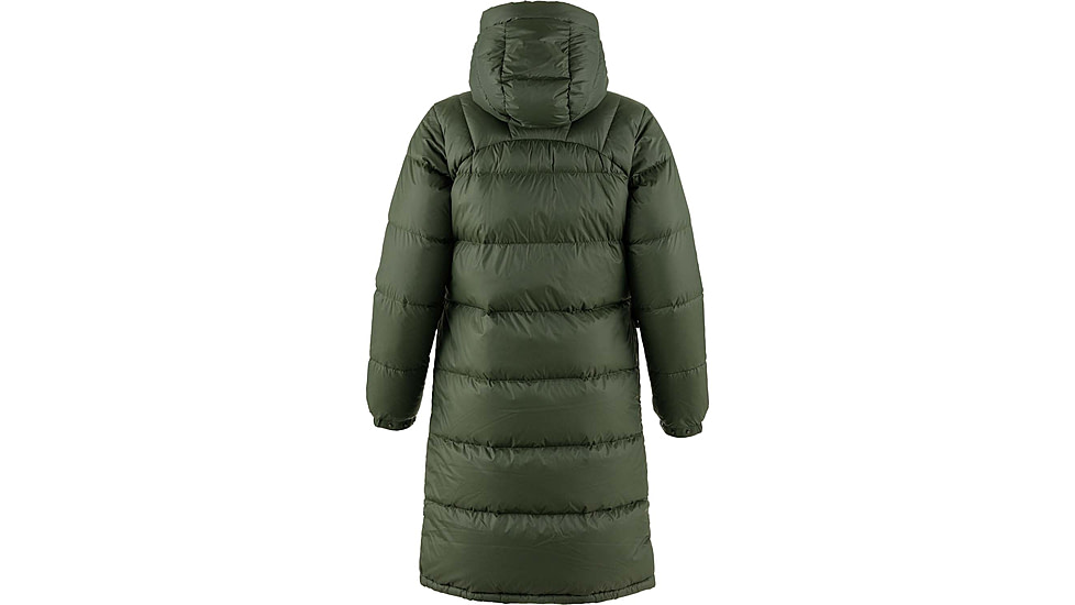 Fjallraven Expedition Long Down Parka - Womens, Deep Forest, 2XS, F86126-662-XXS