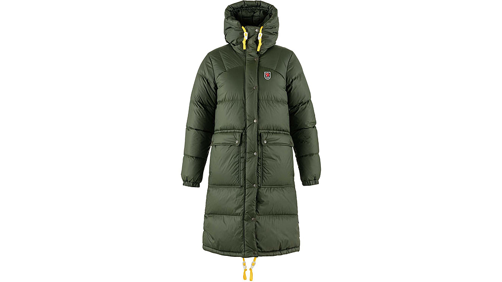 Fjallraven Expedition Long Down Parka - Womens, Deep Forest, 2XS, F86126-662-XXS