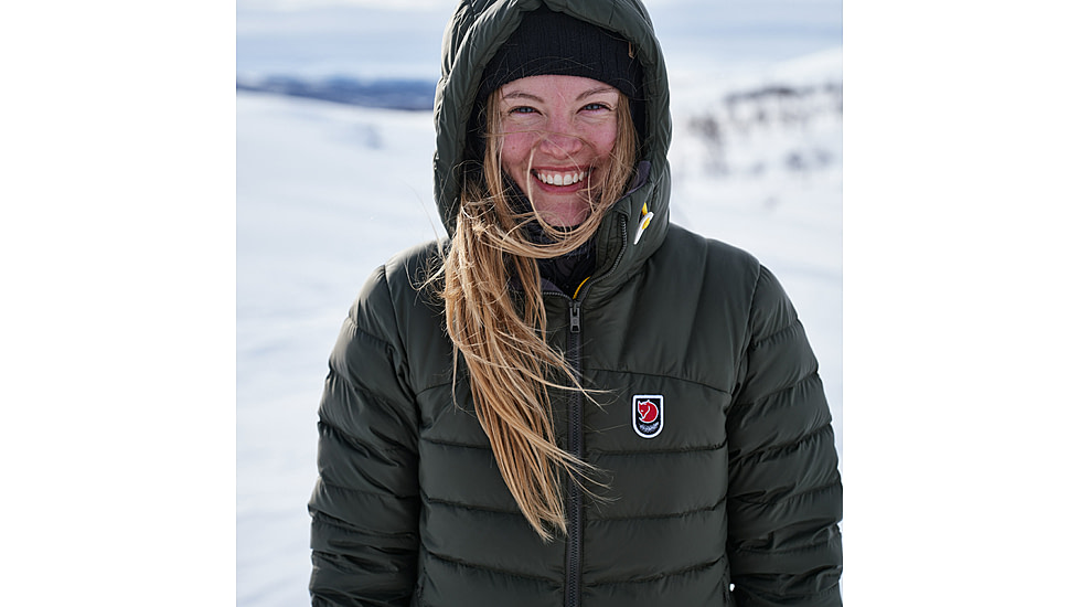 Fjallraven Expedition Pack Down Hoodie - Womens, Deep Forest, Extra Small, F86122-662-XS