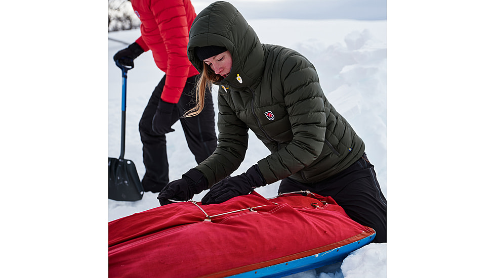 Fjallraven Expedition Pack Down Hoodie - Womens, Deep Forest, Extra Small, F86122-662-XS
