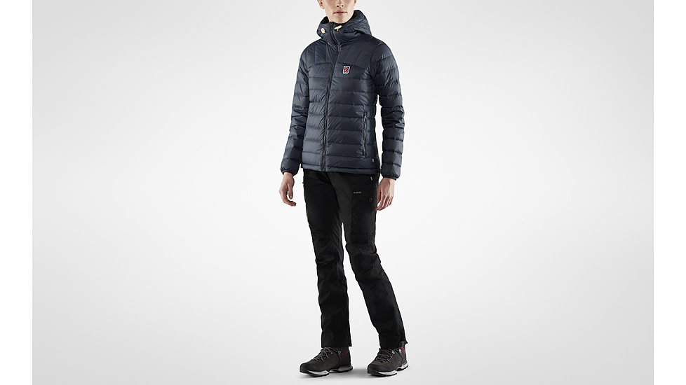 Fjallraven Expedition Pack Down Hoodie - Women's, Large, Navy, F86122-560-L