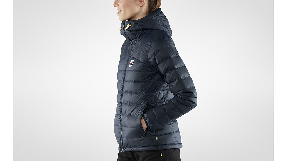 Fjallraven Expedition Pack Down Hoodie - Women's, Large, Navy, F86122-560-L