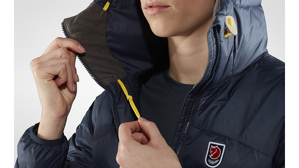 Fjallraven Expedition Pack Down Hoodie - Women's, Large, Navy, F86122-560-L
