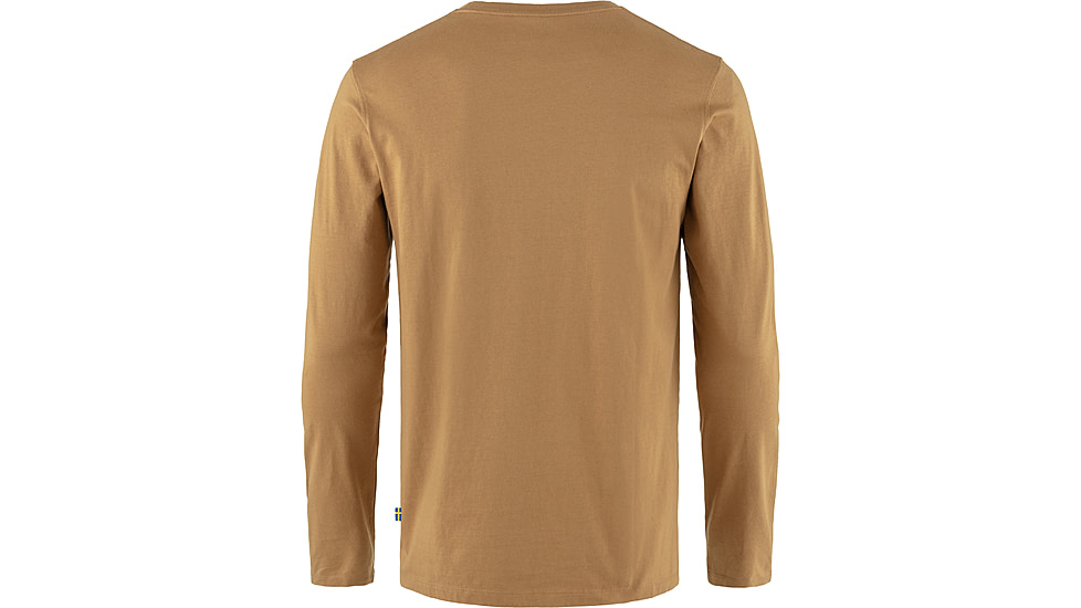 Fjallraven Forever Nature Badge Long Sleeve - Mens, Buckwheat Brown, Extra Small, F87303-232-XS