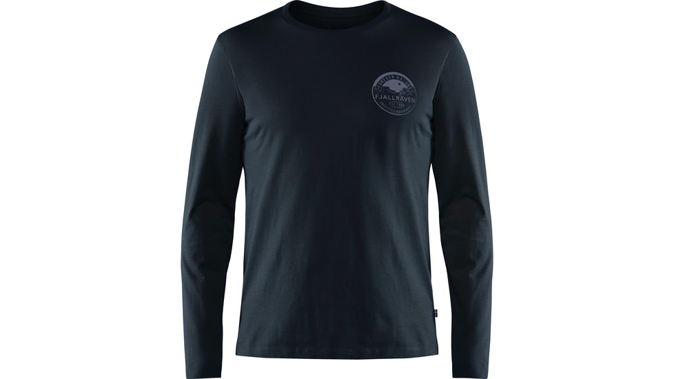 Fjallraven Forever Nature Badge LS - Mens, Dark Navy, Small, F87303-555-S