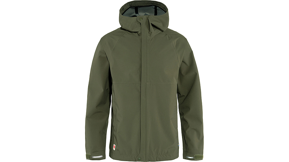 Fjallraven HC Hydratic Trail Jacket - Mens, Laurel Green, Medium, F86984-625-M