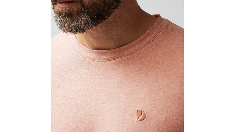 Fjallraven Hemp Blend T-Shirt - Mens, Chalk Rose, Medium, F12600215-302-M