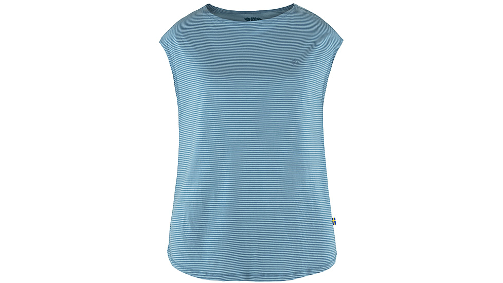 Fjallraven High Coast Cool T-Shirt - Womens, Dawn Blue, Medium, F84786-543-M