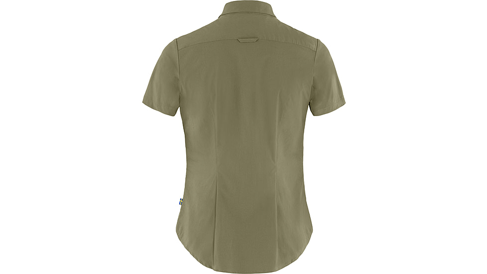 Fjallraven High Coast Lite Short Sleeve Shirt - Womens, Green, Large, F87037-620-L