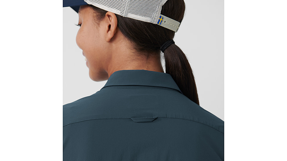 Fjallraven High Coast Lite Short Sleeve Shirt - Womens, Navy, Small, F87037-560-S