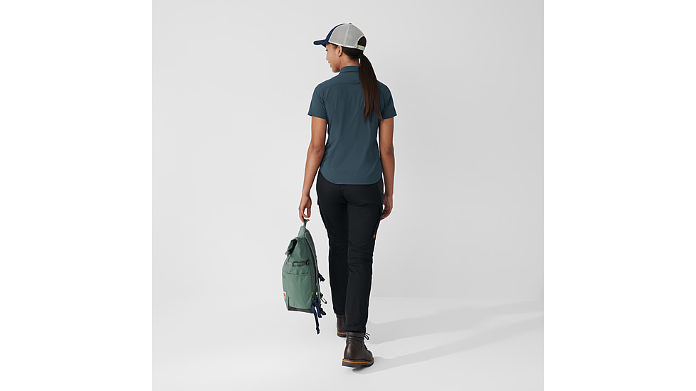 Fjallraven High Coast Lite Short Sleeve Shirt - Womens, Navy, Small, F87037-560-S