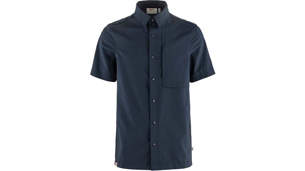 Fjallraven High Coast Pack Short Sleeve Shirt - Mens, Dark Navy, Medium, F12600249-555-M