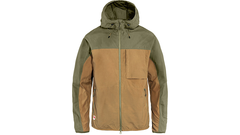 Fjallraven High Coast Wind Jacket - Mens, Buckwheat Brown/Green, Extra Large, F82606-232-620-XL