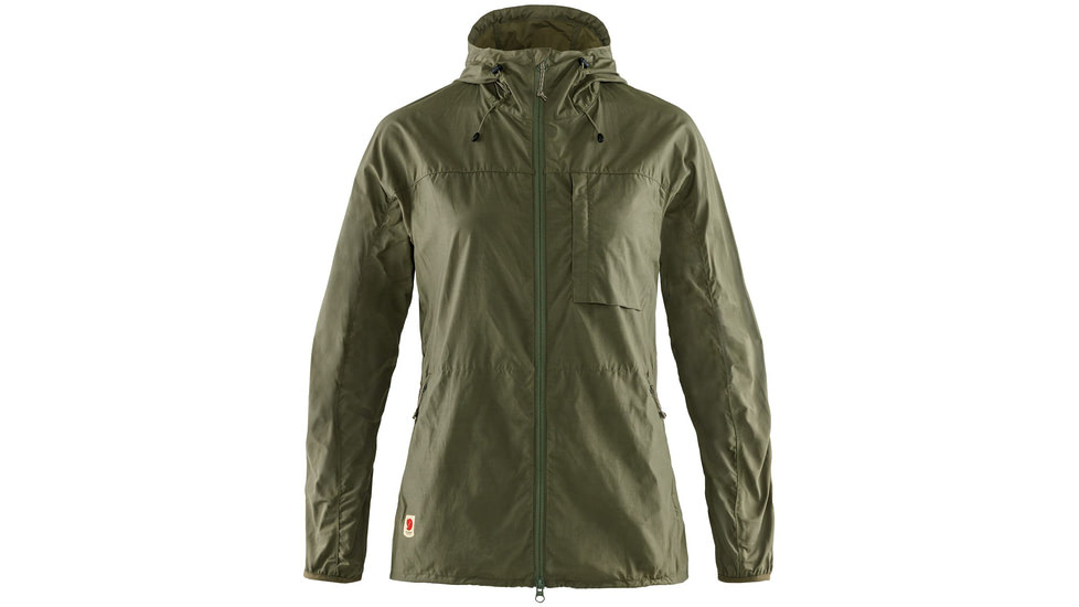 Fjallraven High Coast Wind Jacket - Womens, Green, Medium, F83516-620-M