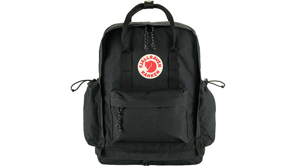 Fjallraven Kanken Outlong - Unisex, Black, One Size, F232-550OS