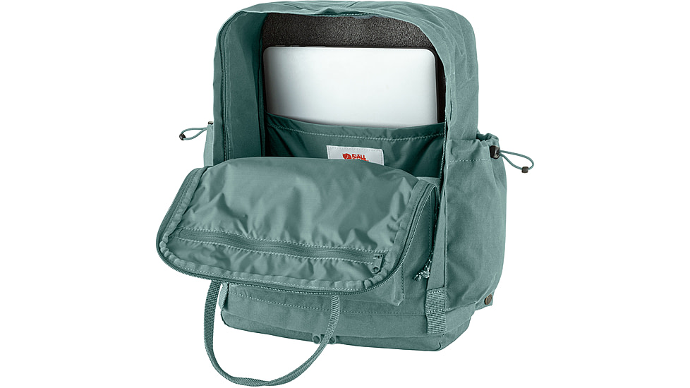 Fjallraven Kanken Outlong - Unisex, Frost Green, One Size, F232-664OS