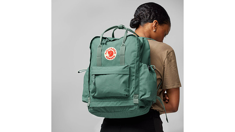 Fjallraven Kanken Outlong - Unisex, Frost Green, One Size, F232-664OS