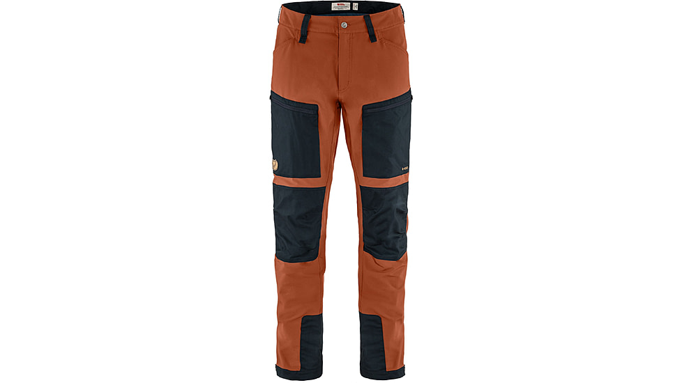 Fjallraven Keb Agile Trousers - Mens, Autumn Leaf/Dark Navy, 46/Regular, F86411-215-555-46/R