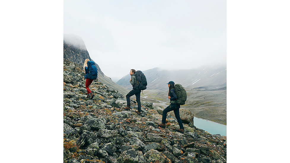 Fjallraven Keb Agile Trousers - Mens, Black-Black, 52, Long, F86411-550-550-52/L