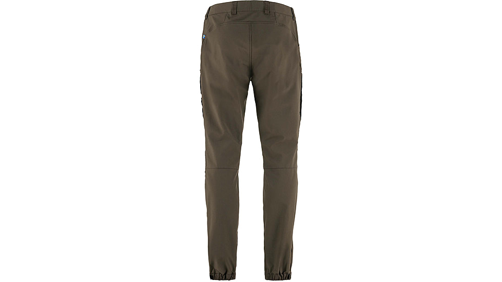 Fjallraven Keb Agile Trousers - Mens, Dark Olive, 44/Short, F86411-633-44/S
