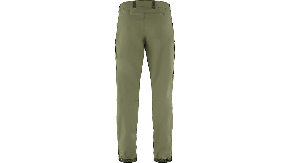 Fjallraven Keb Agile Trousers - Mens, Laurel Green-Deep Forest, 46, Regular, F86411-625-662-46/R
