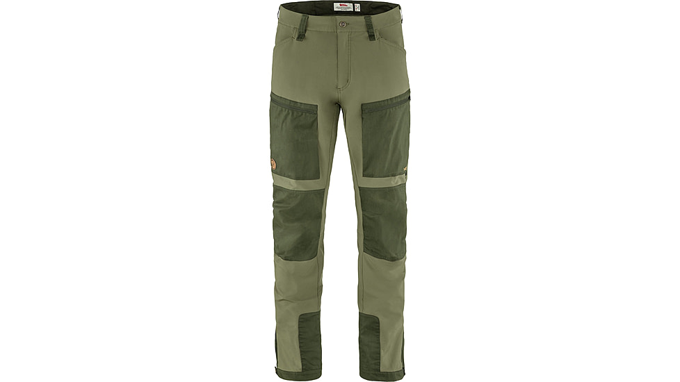 Fjallraven Keb Agile Trousers - Mens, Laurel Green-Deep Forest, 46, Regular, F86411-625-662-46/R