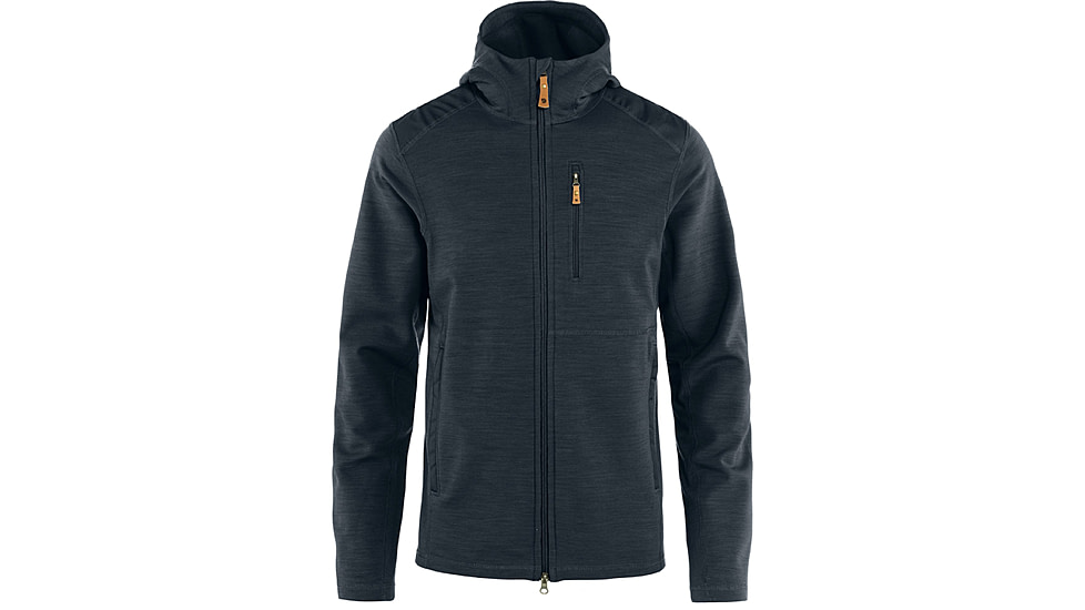 Fjallraven Keb Fleece Hoodie - Mens, Dark Navy, Extra Small, F81479-555-XS