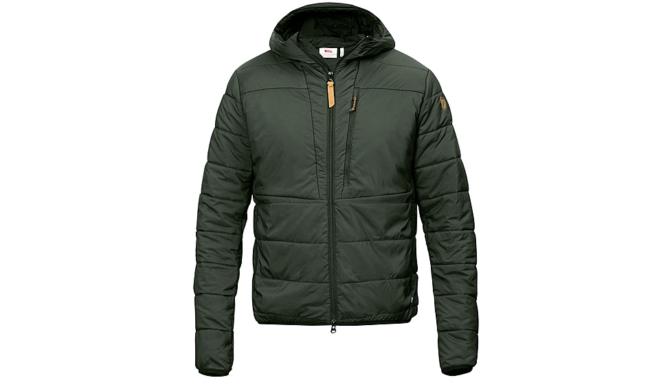 Fjallraven Keb Padded Hoodie - Mens, Deep Forest, XL, F82413-662-XL