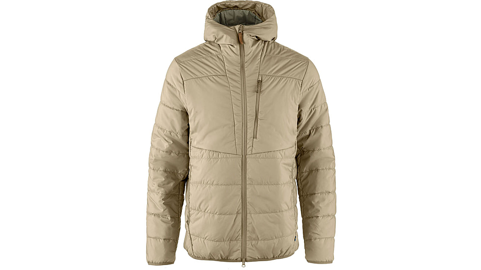 Fjallraven Keb Padded Hoodie - Mens, Fossil, Extra Large, F82413-118FR-XL