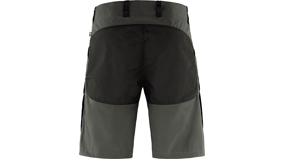 Fjallraven Keb Shorts - Mens, Black/Stone Grey, 50, F80809-550-18-50