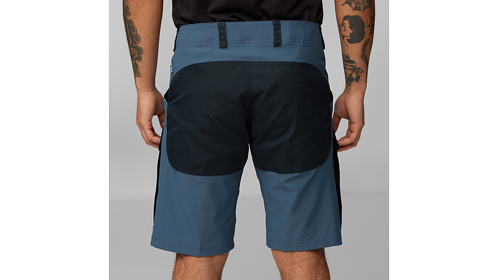 Fjallraven Keb Shorts - Mens, Dark Navy/Uncle Blue, 52, F80809-555-520-52