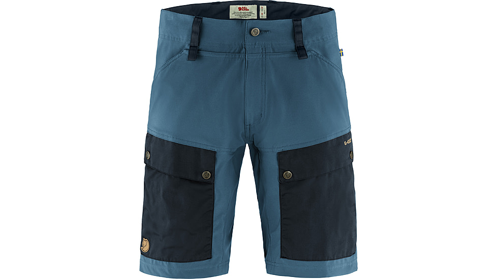Fjallraven Keb Shorts - Mens, Dark Navy/Uncle Blue, 52, F80809-555-520-52