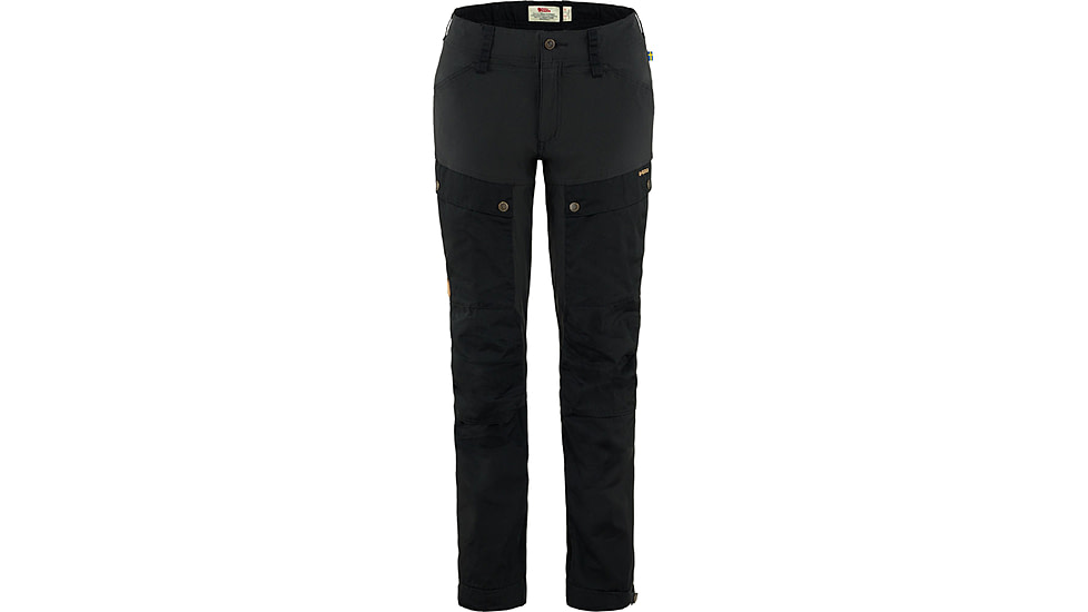 Fjallraven Keb Trekking Trousers - Womens, Long Inseam, Black, 36/Long, F86706-550-36/L