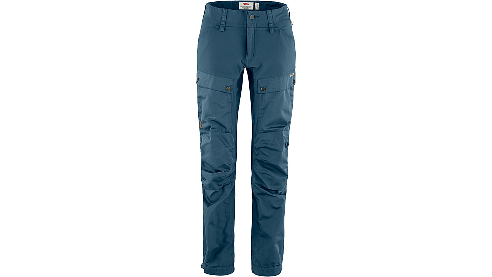 Fjallraven Keb Trekking Trousers - Womens, Long Inseam, Indigo Blue, 48/Long, F86706-534-48/L