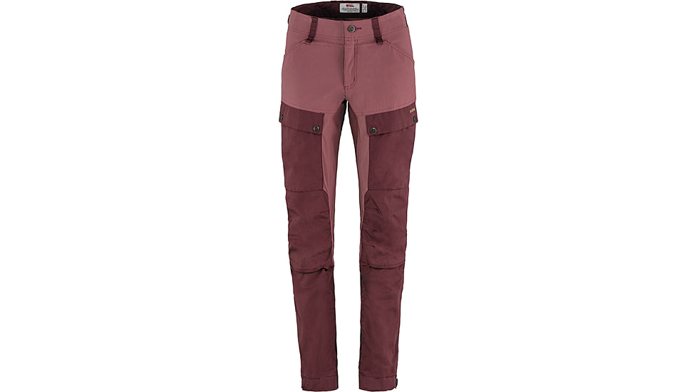 Fjallraven Keb Trekking Trousers - Womens, Long Inseam, Port/Mesa Purple, 44/Long, F86706-357-410-44/L