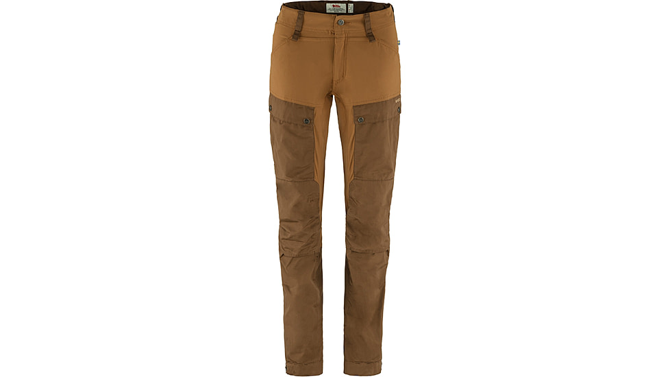 Fjallraven Keb Trekking Trousers - Womens, Long Inseam, Timber Brown/Chestnut, 42/Long, F86706-248-230-42/L