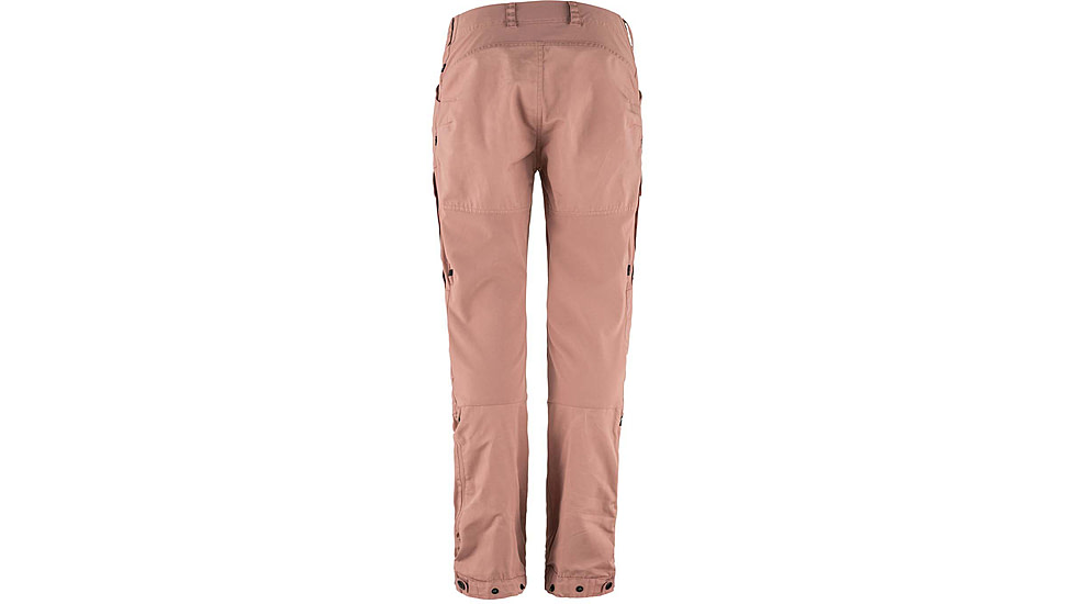 Fjallraven Keb Trousers Curved - Womens, Regular Inseam, Dusty Rose, 40/Regular, F86705-300-40/R