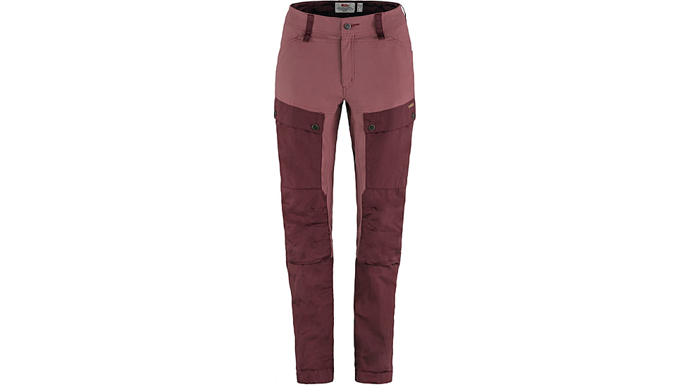 Fjallraven Keb Trousers Curved - Womens, Regular Inseam, Port/Mesa Purple, 34/Regular, F86705-357-410-34/R