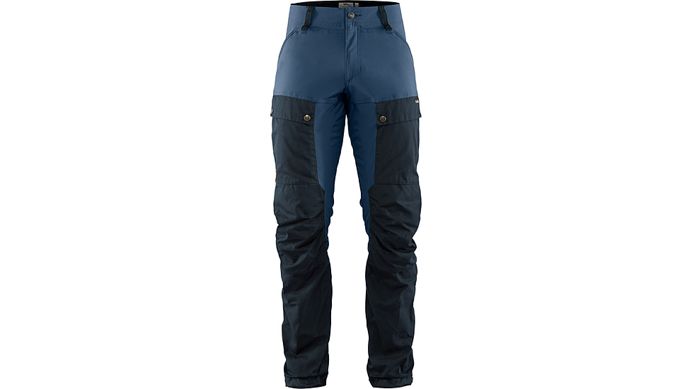 Fjallraven Keb Trousers - Mens, Long Inseam, Dark Navy/Uncle Blue, 60/Long, F87176-555-520-60/L