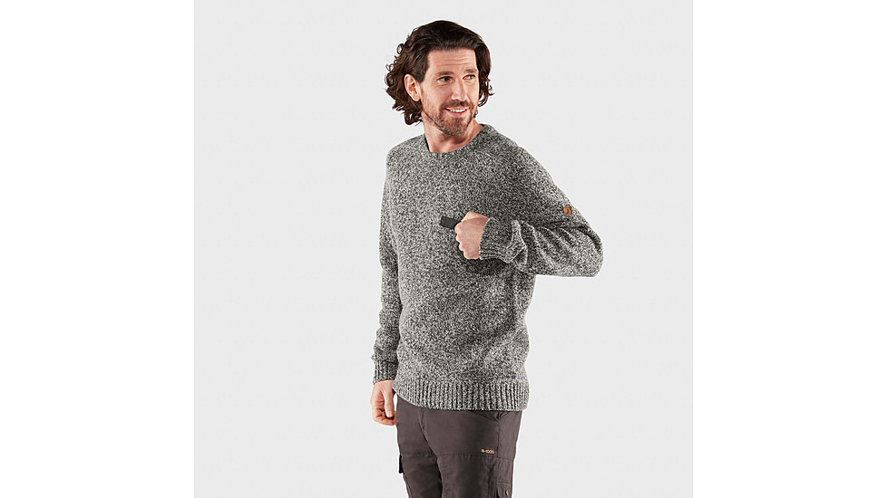 Fjallraven Lada Round-Neck Sweater - Mens, Grey, Medium, F84139-020-M