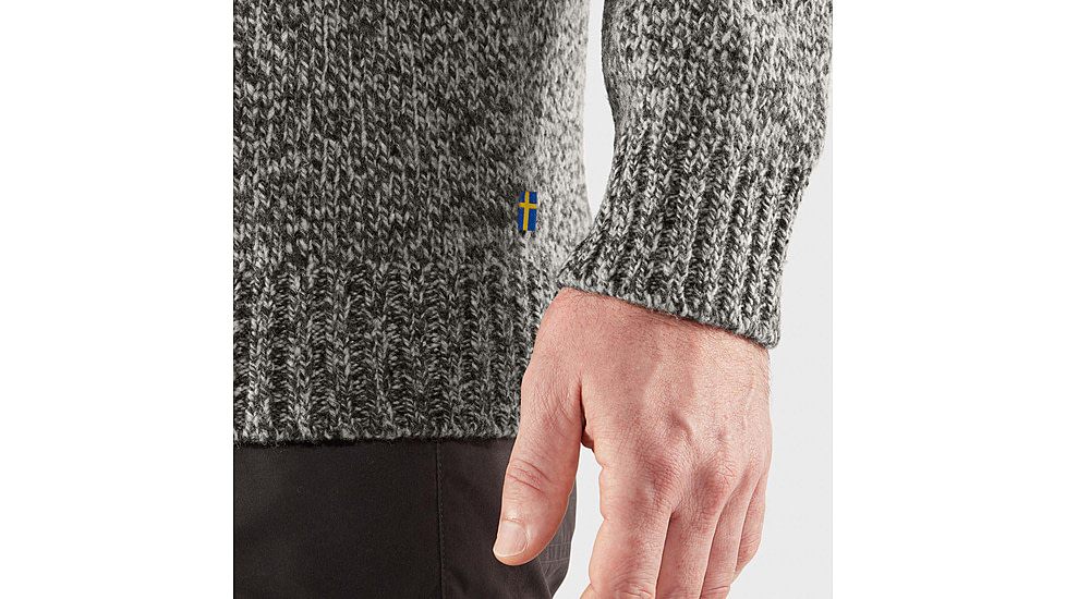 Fjallraven Lada Round-Neck Sweater - Mens, Grey, Medium, F84139-020-M