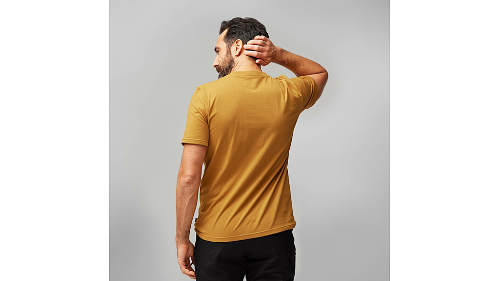 Fjallraven Lush Logo T-Shirt - Mens, Acorn, Medium, F12600219-166-M